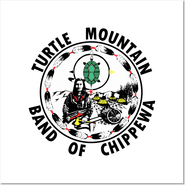 Turtle Mountain Band of Chippewa Wall Art by Historia